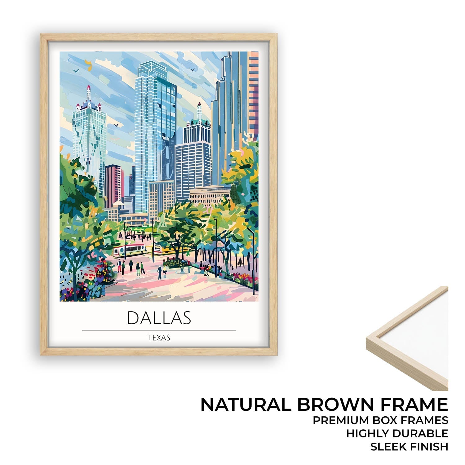 Dallas - Cities Paintings