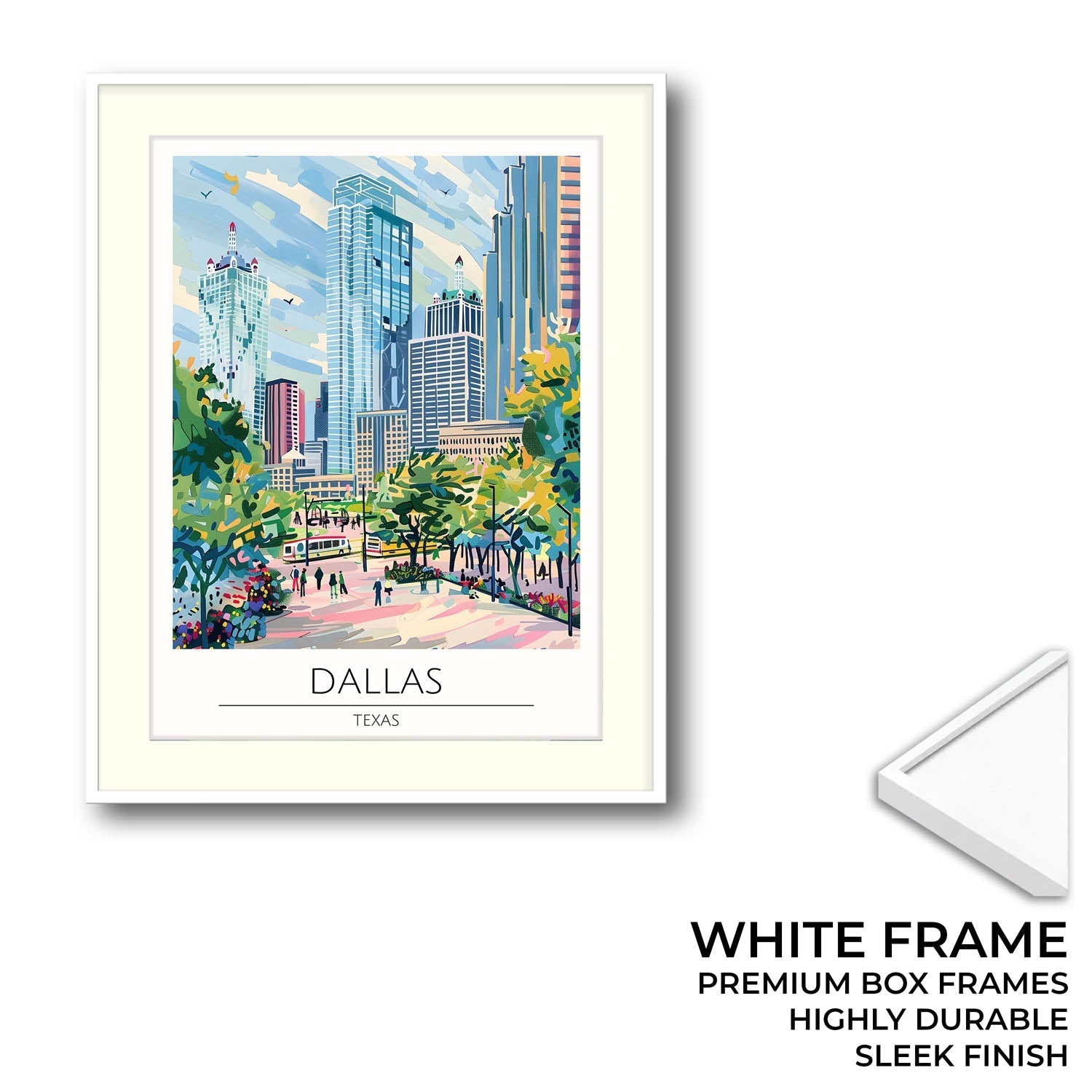 Dallas - Cities Paintings