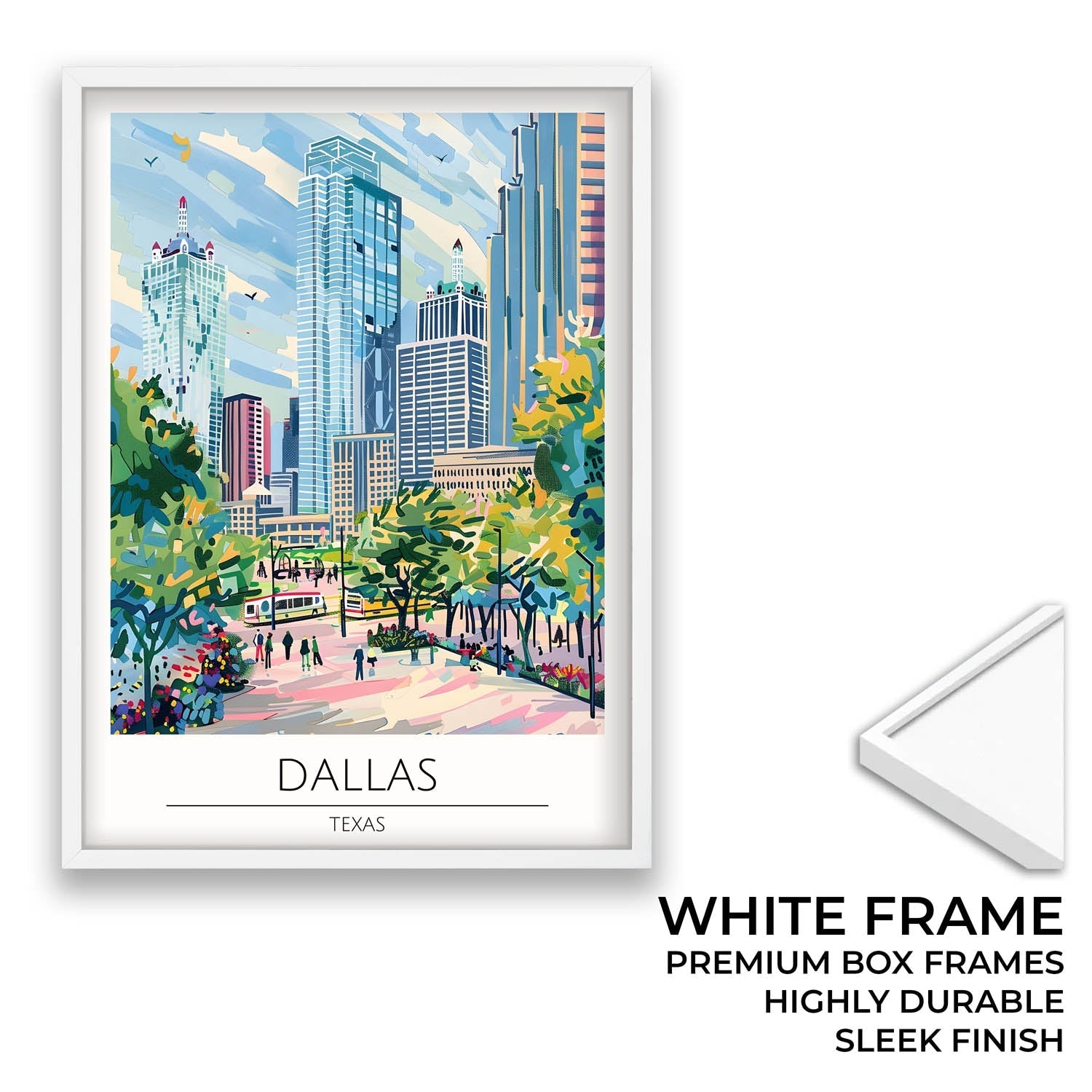 Dallas - Cities Paintings
