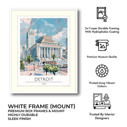 Detroit - Cities Paintings
