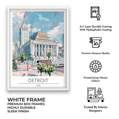 Detroit - Cities Paintings