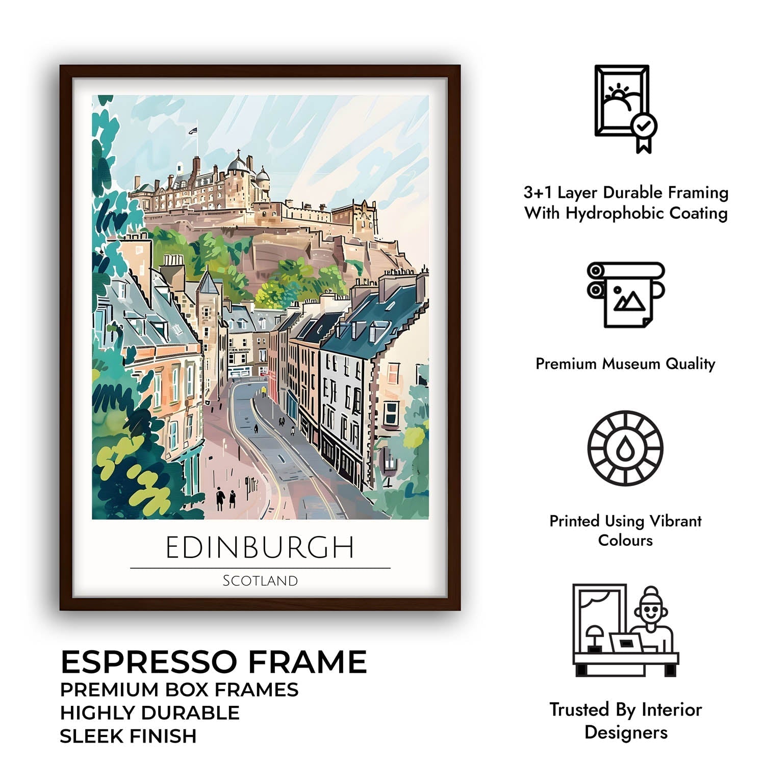 Edinburgh - Cities Paintings