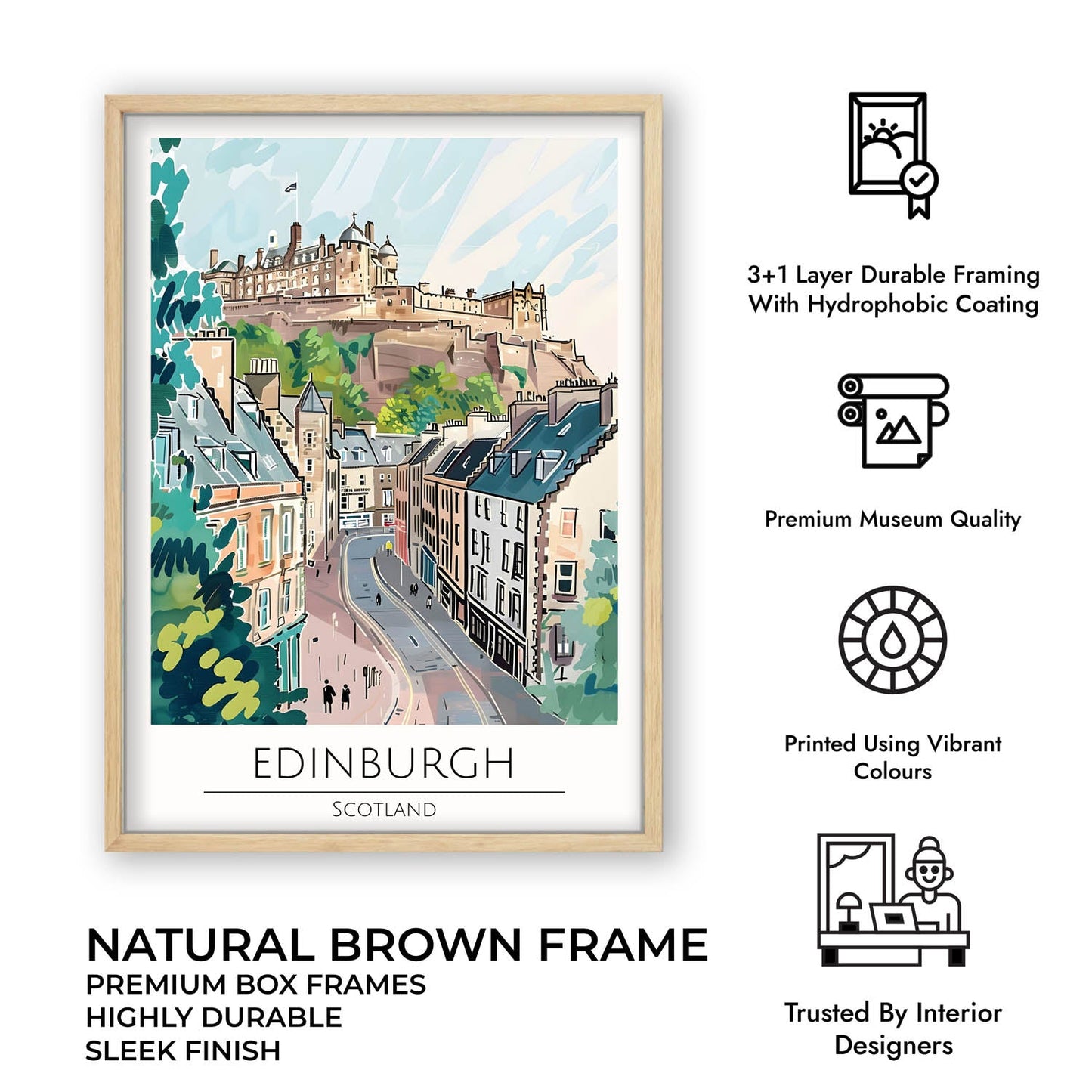 Edinburgh - Cities Paintings
