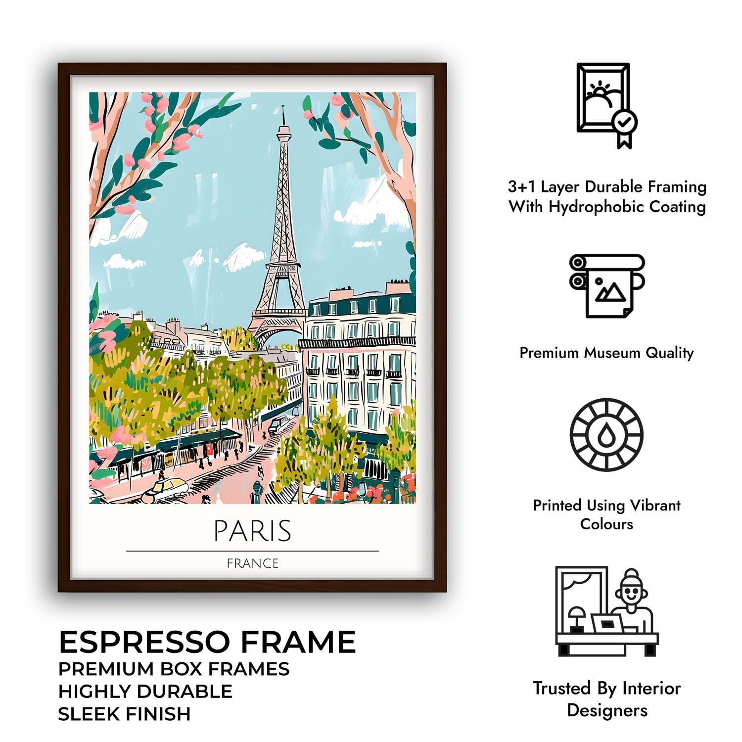 Eiffel Tower | Paris - Cities Paintings
