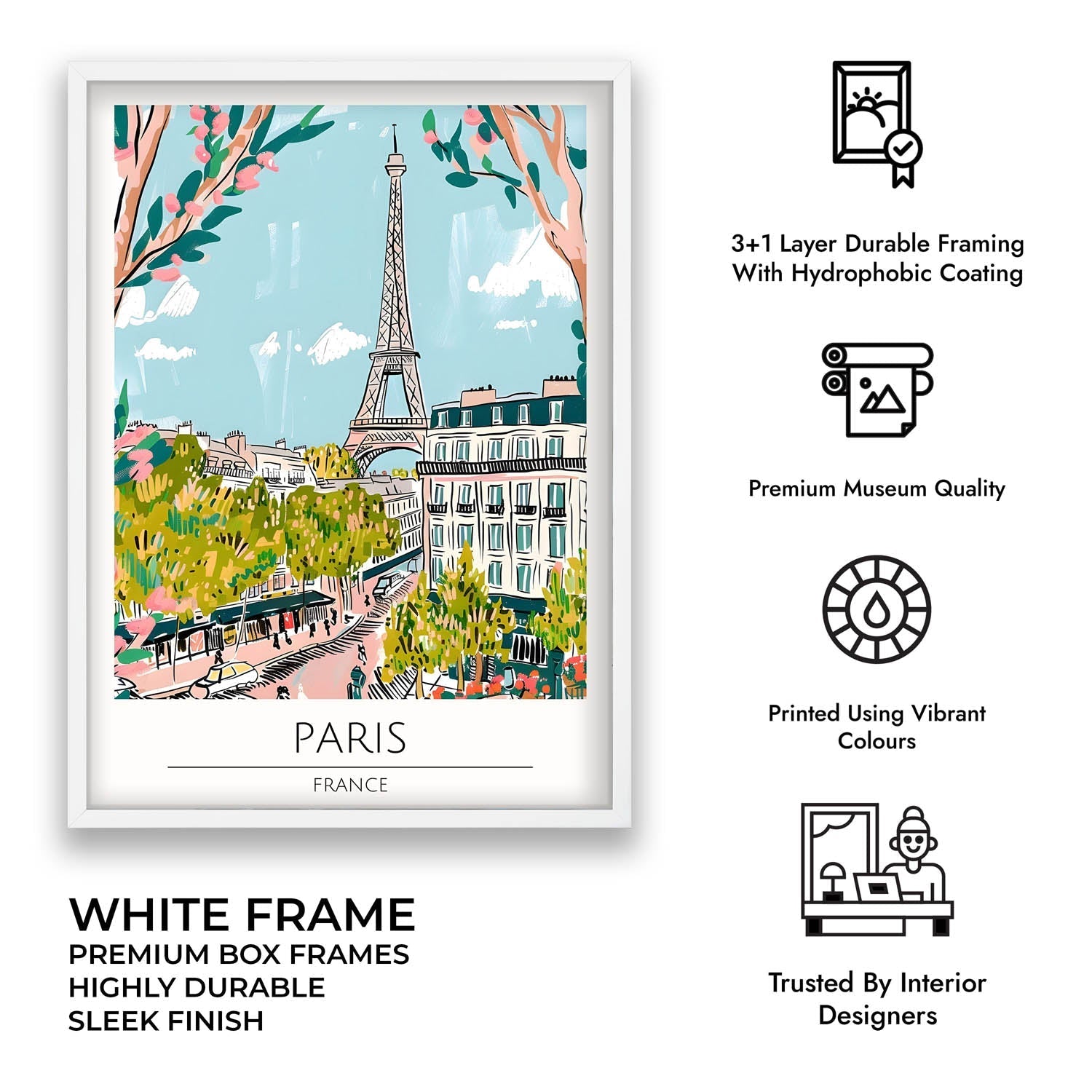 Eiffel Tower | Paris - Cities Paintings