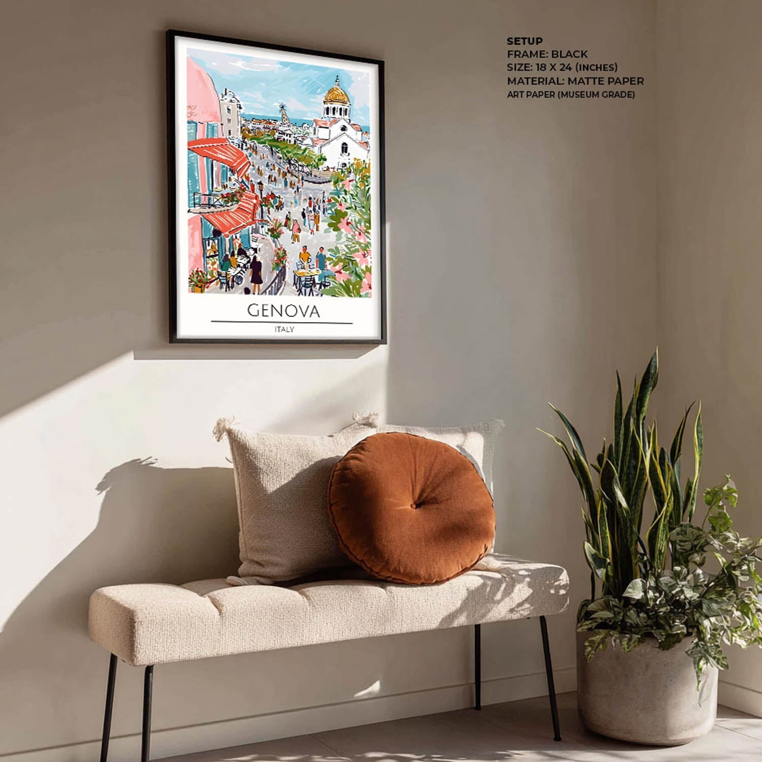 Genova - Cities Paintings
