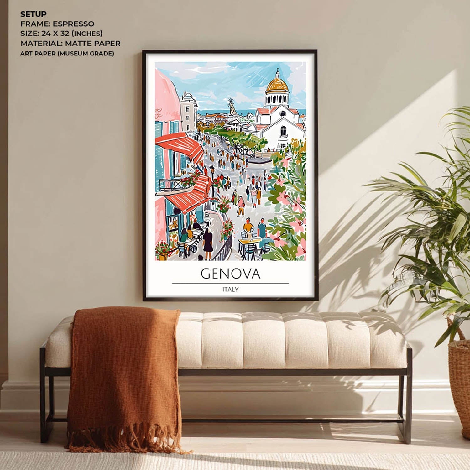 Genova - Cities Paintings