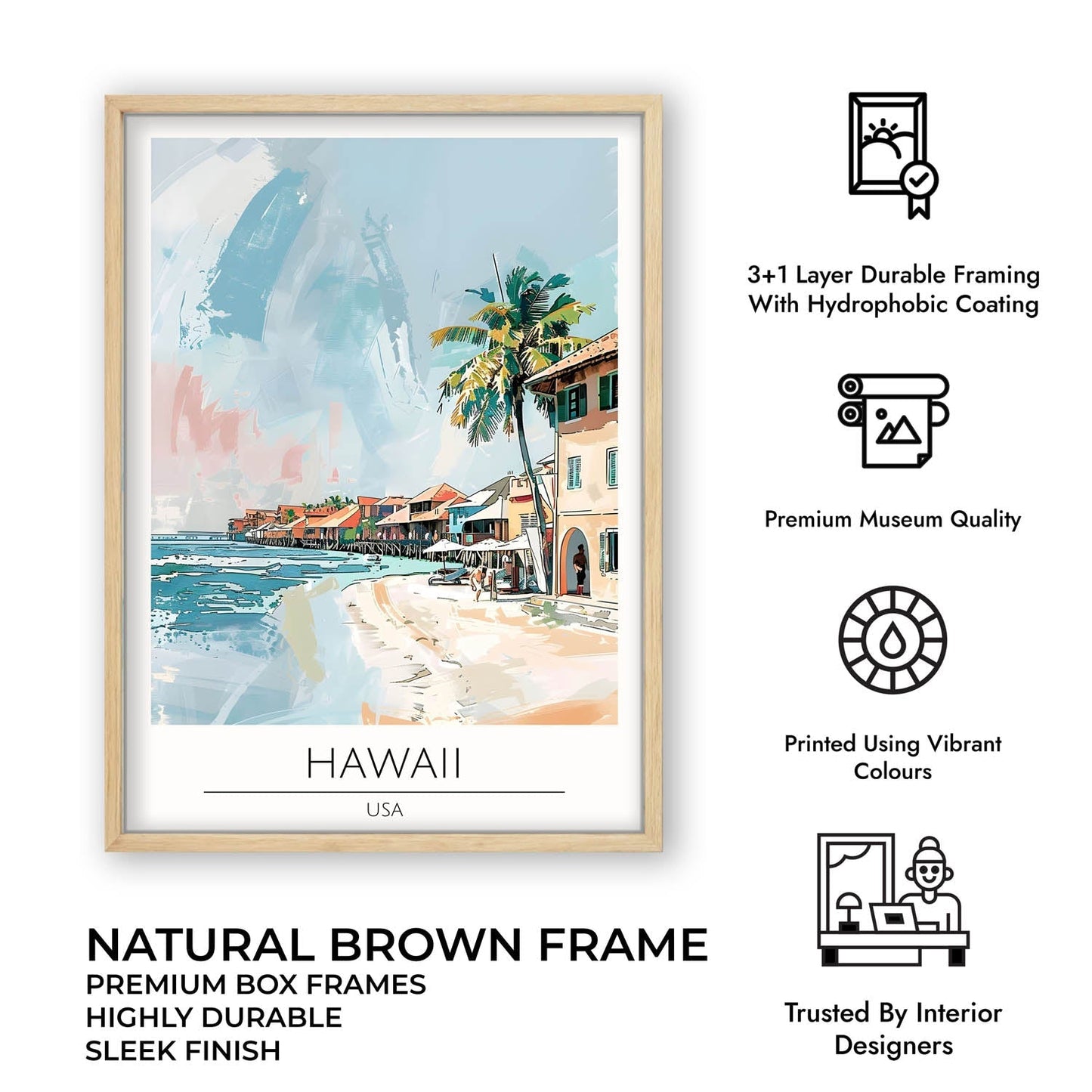 Hawaii - Cities Paintings