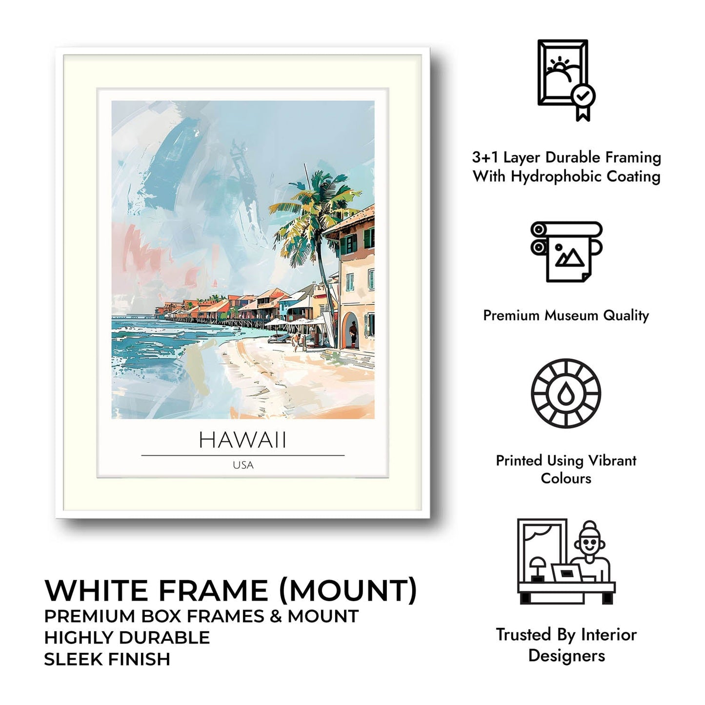 Hawaii - Cities Paintings