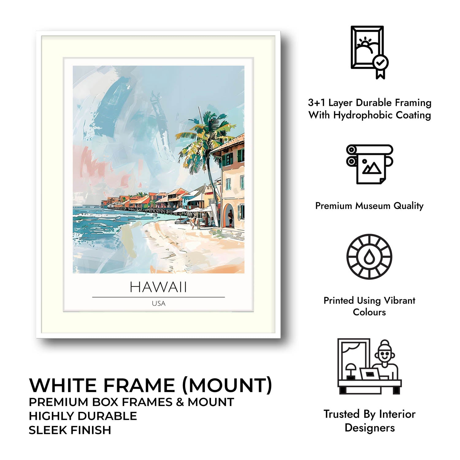 Hawaii - Cities Paintings