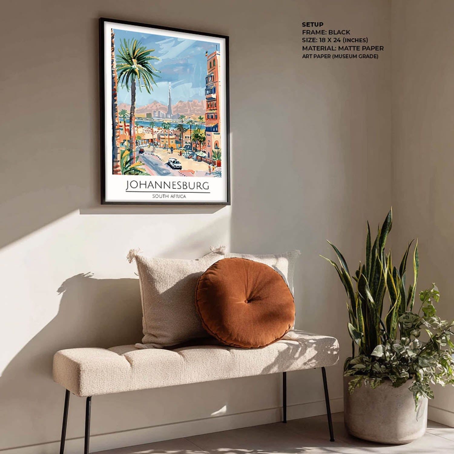 Johannesburg - Cities Paintings