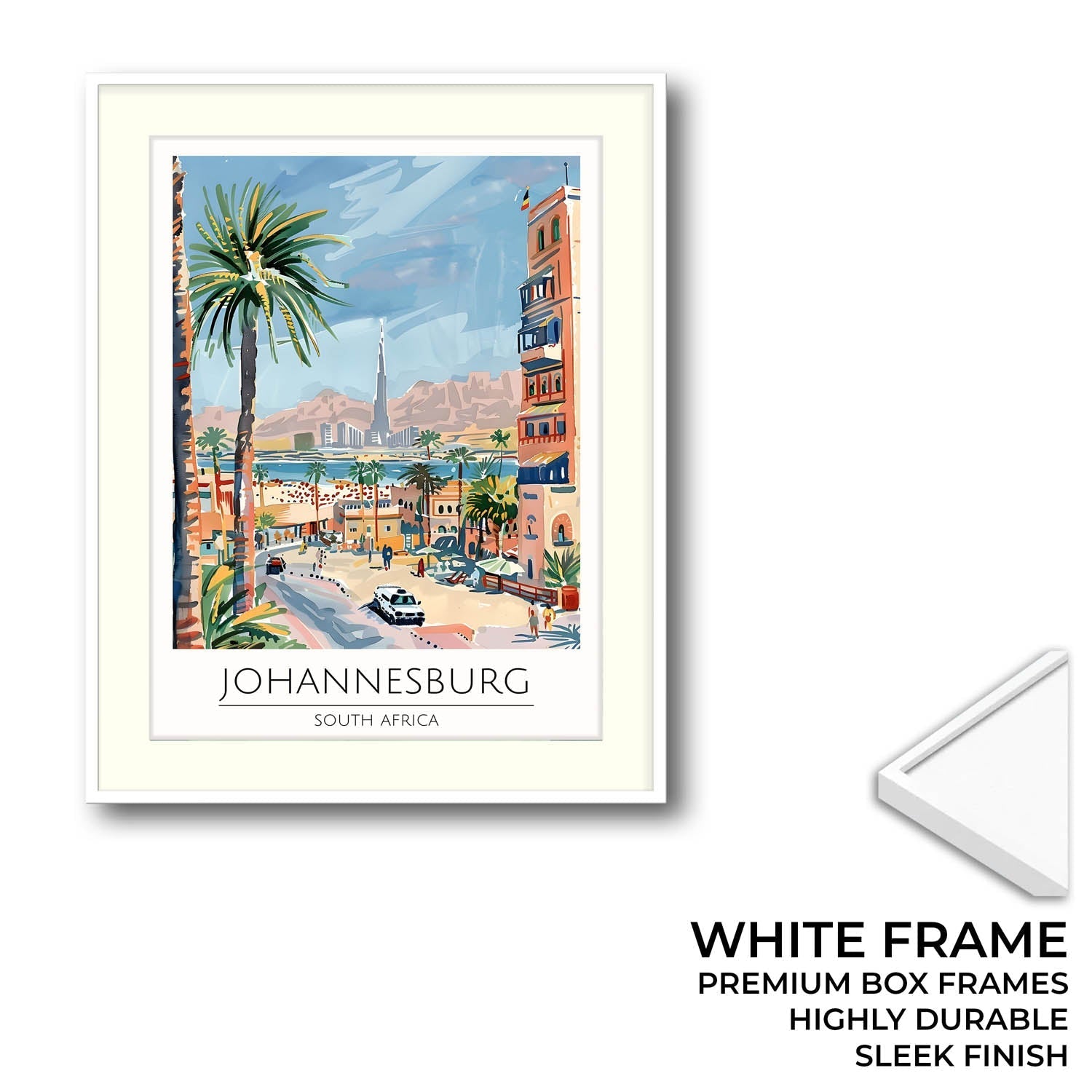 Johannesburg - Cities Paintings