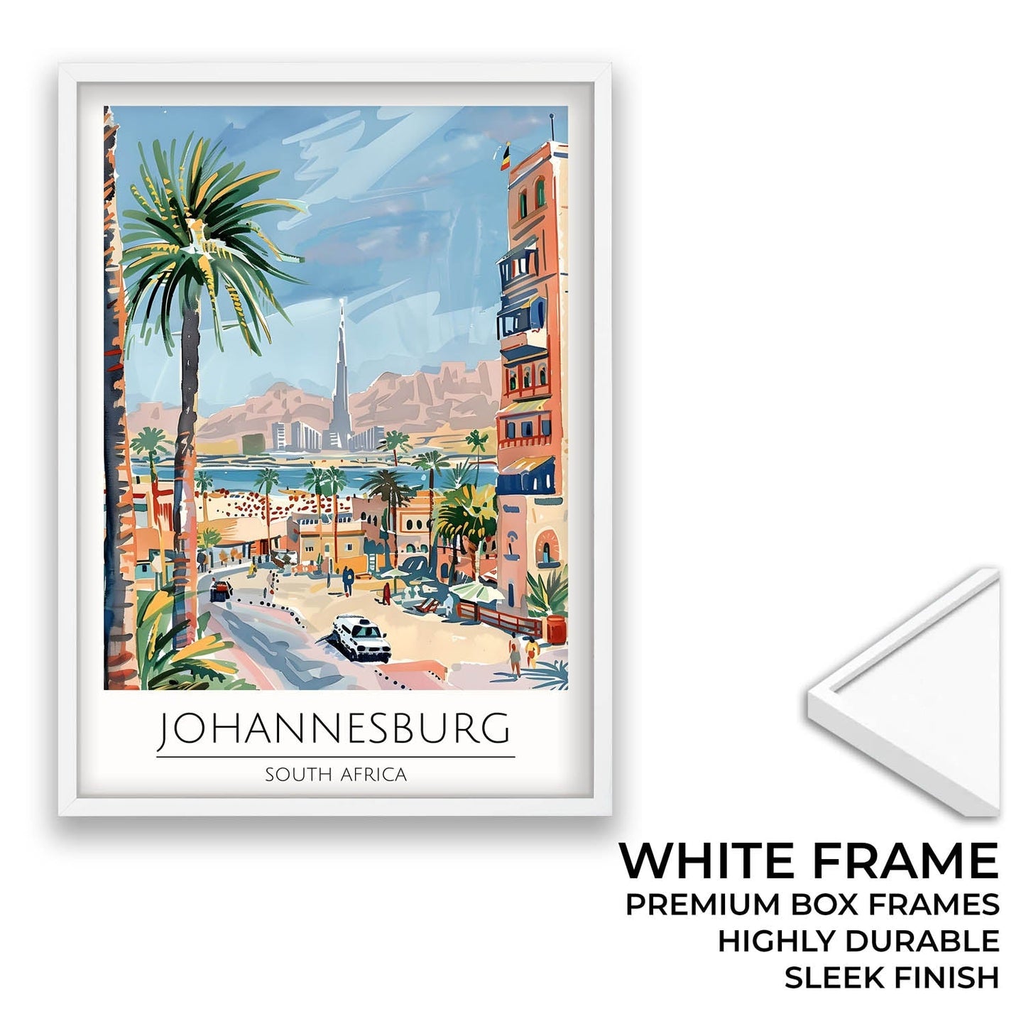 Johannesburg - Cities Paintings