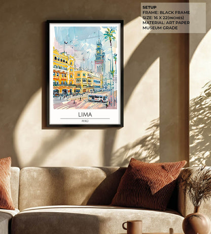 Lima - Cities Paintings