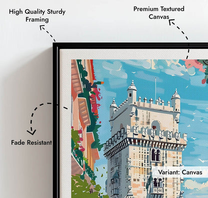 Lisbon - Cities Paintings