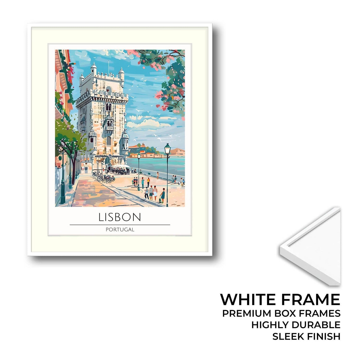 Lisbon - Cities Paintings