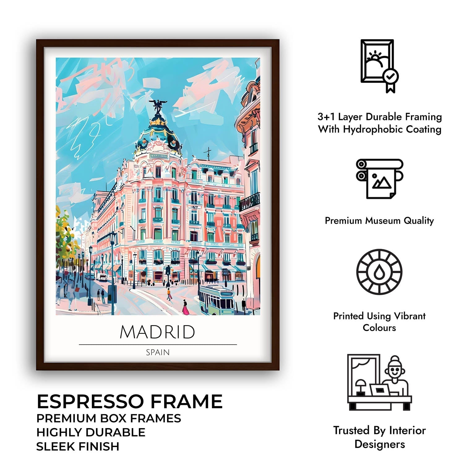 Madrid - Cities Paintings