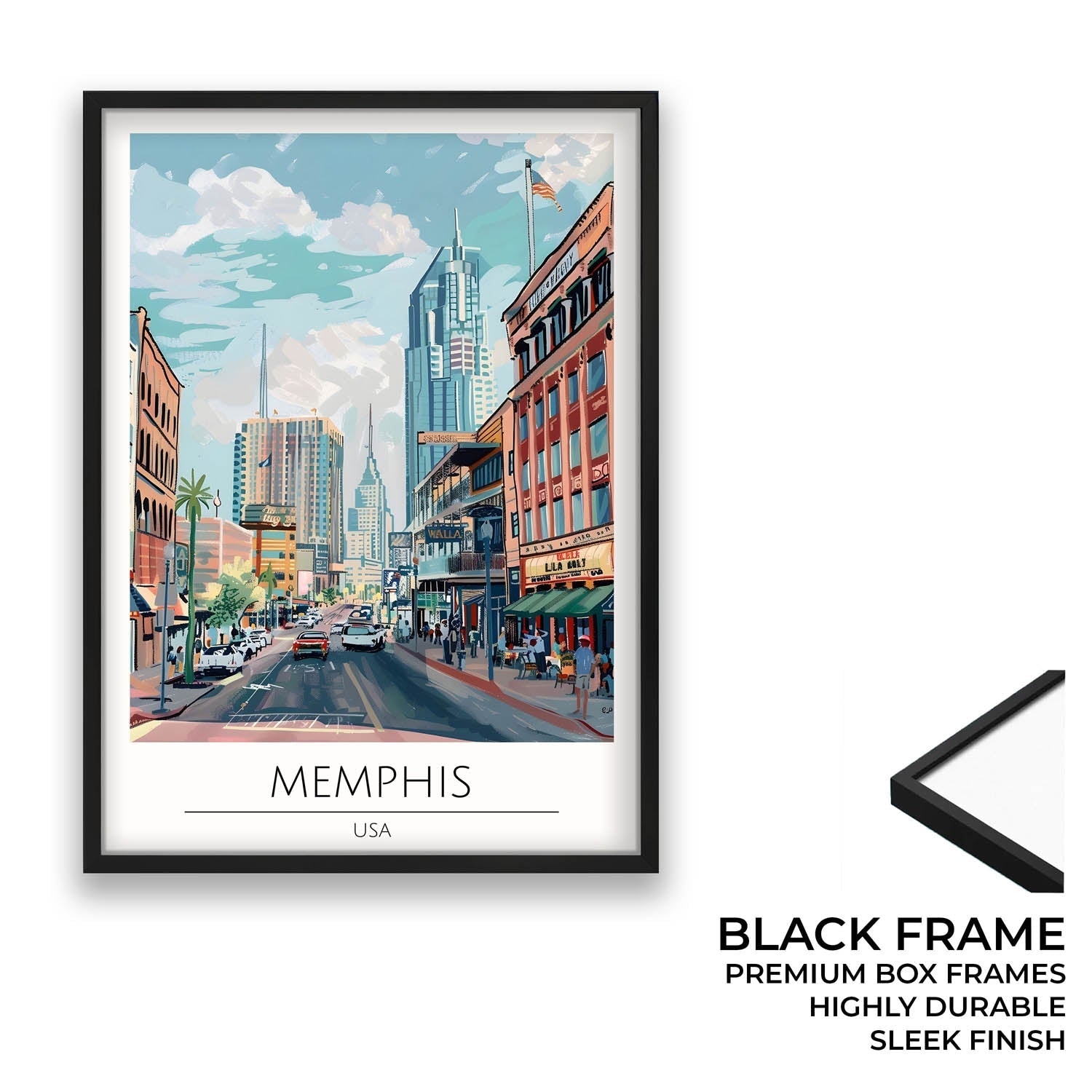 Memphis - Cities Paintings