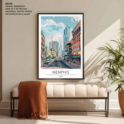 Memphis - Cities Paintings