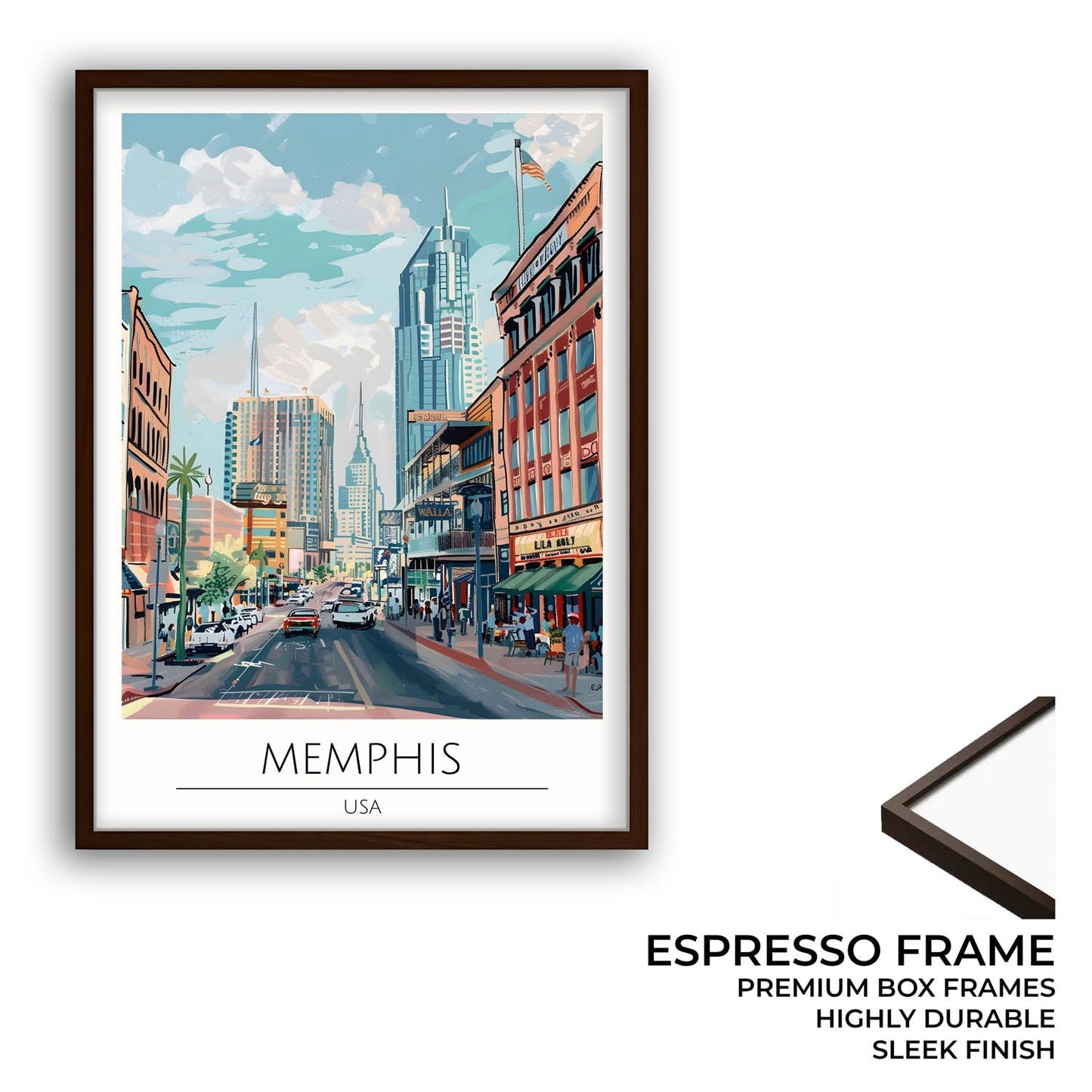 Memphis - Cities Paintings