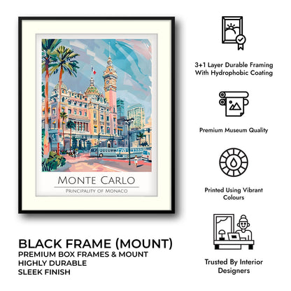 Monte Carlo - Cities Paintings