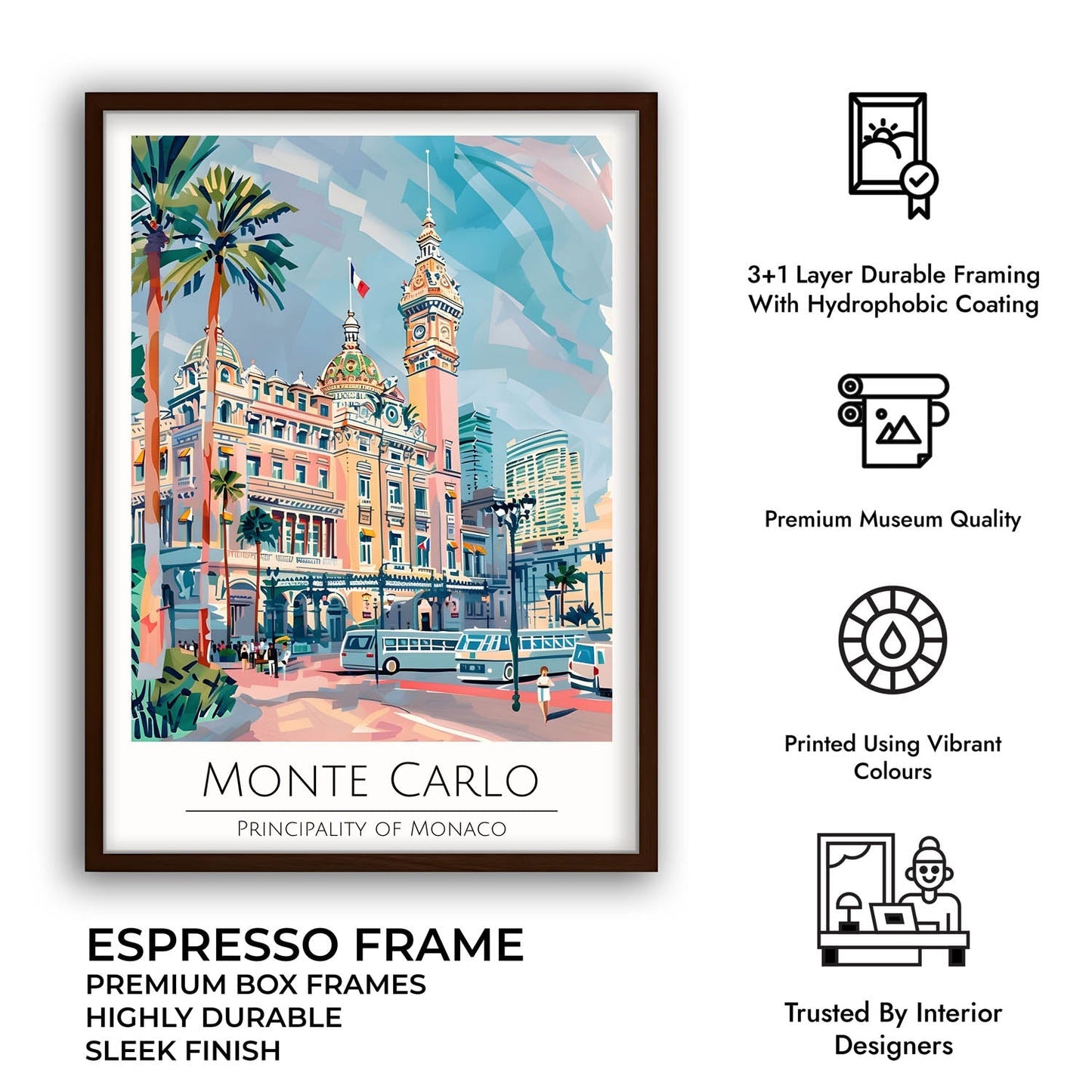 Monte Carlo - Cities Paintings