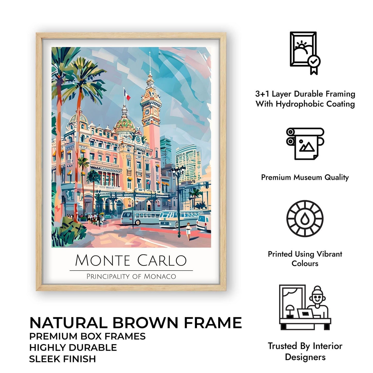 Monte Carlo - Cities Paintings