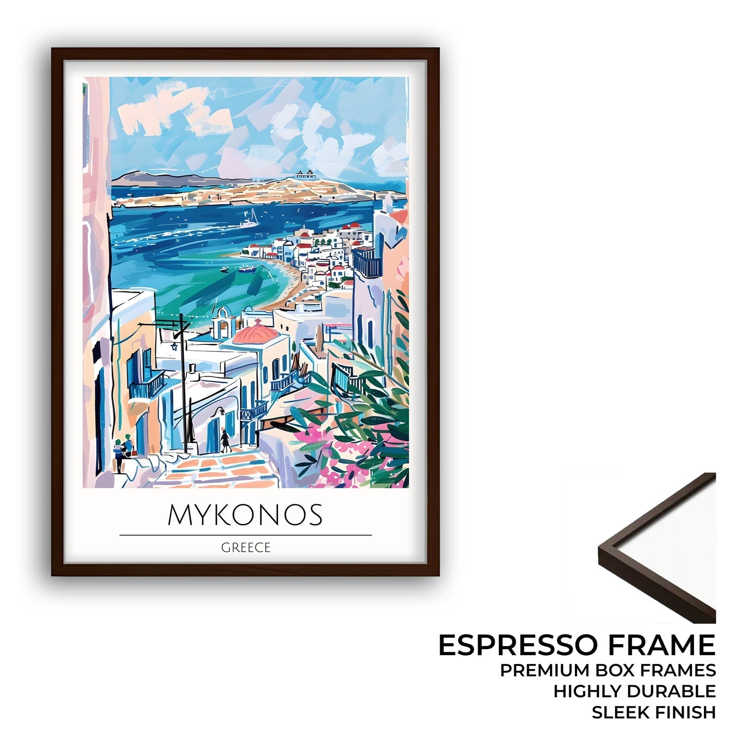 Mykonos | Greece - Cities Paintings