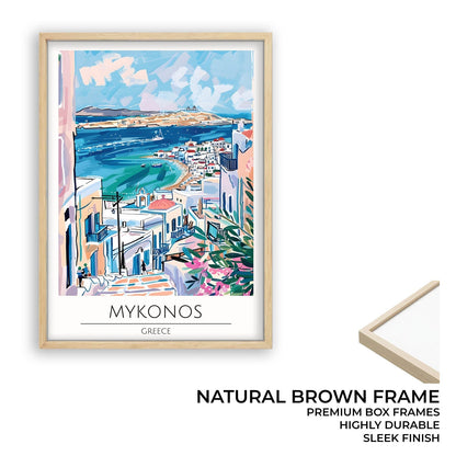Mykonos | Greece - Cities Paintings