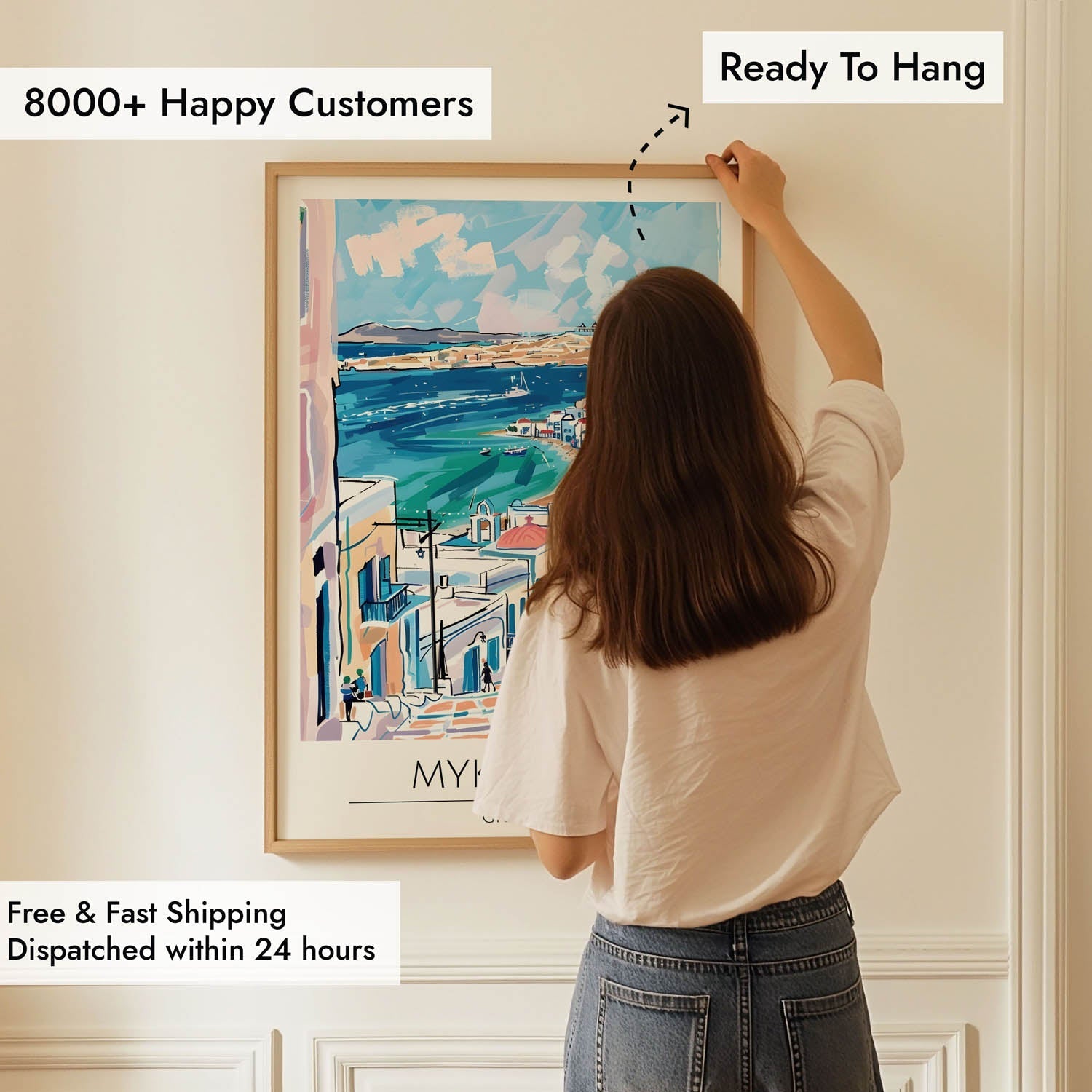 Mykonos | Greece - Cities Paintings