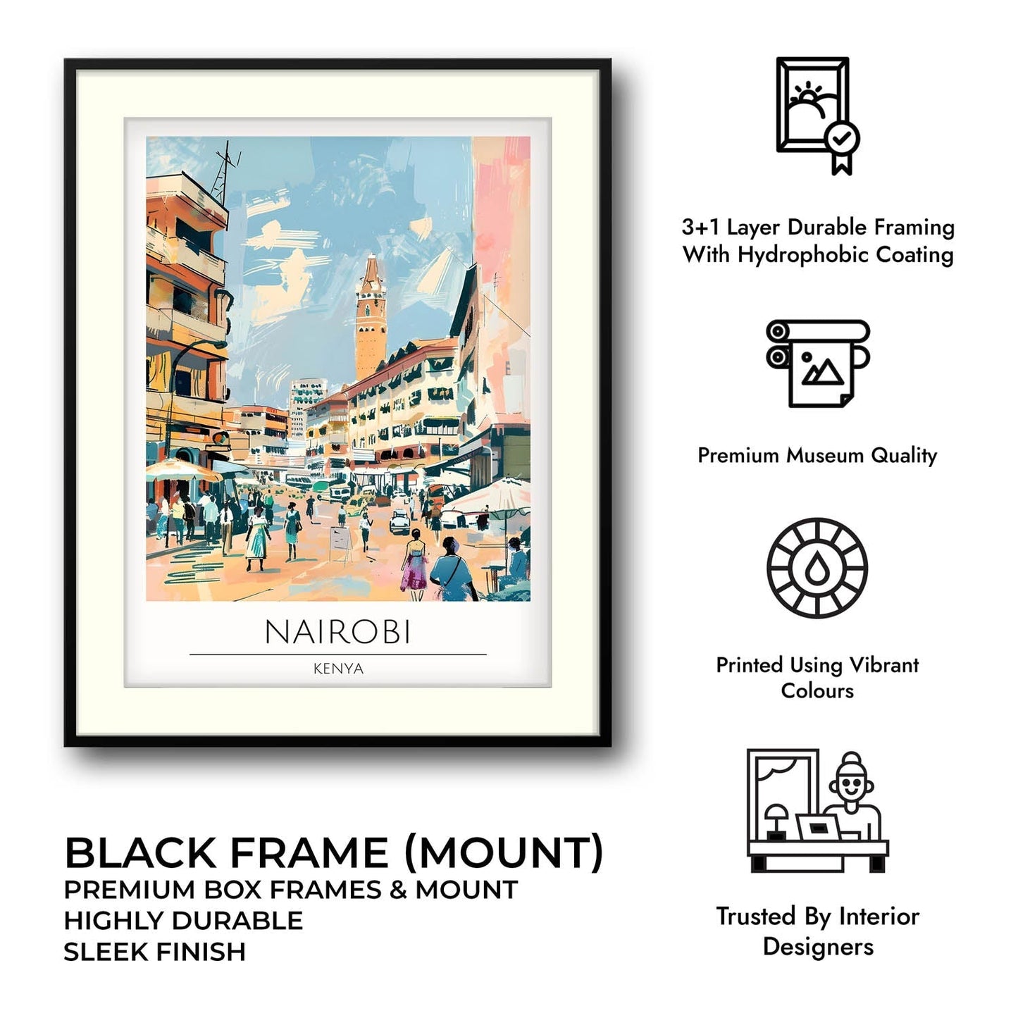 Nairobi - Cities Paintings
