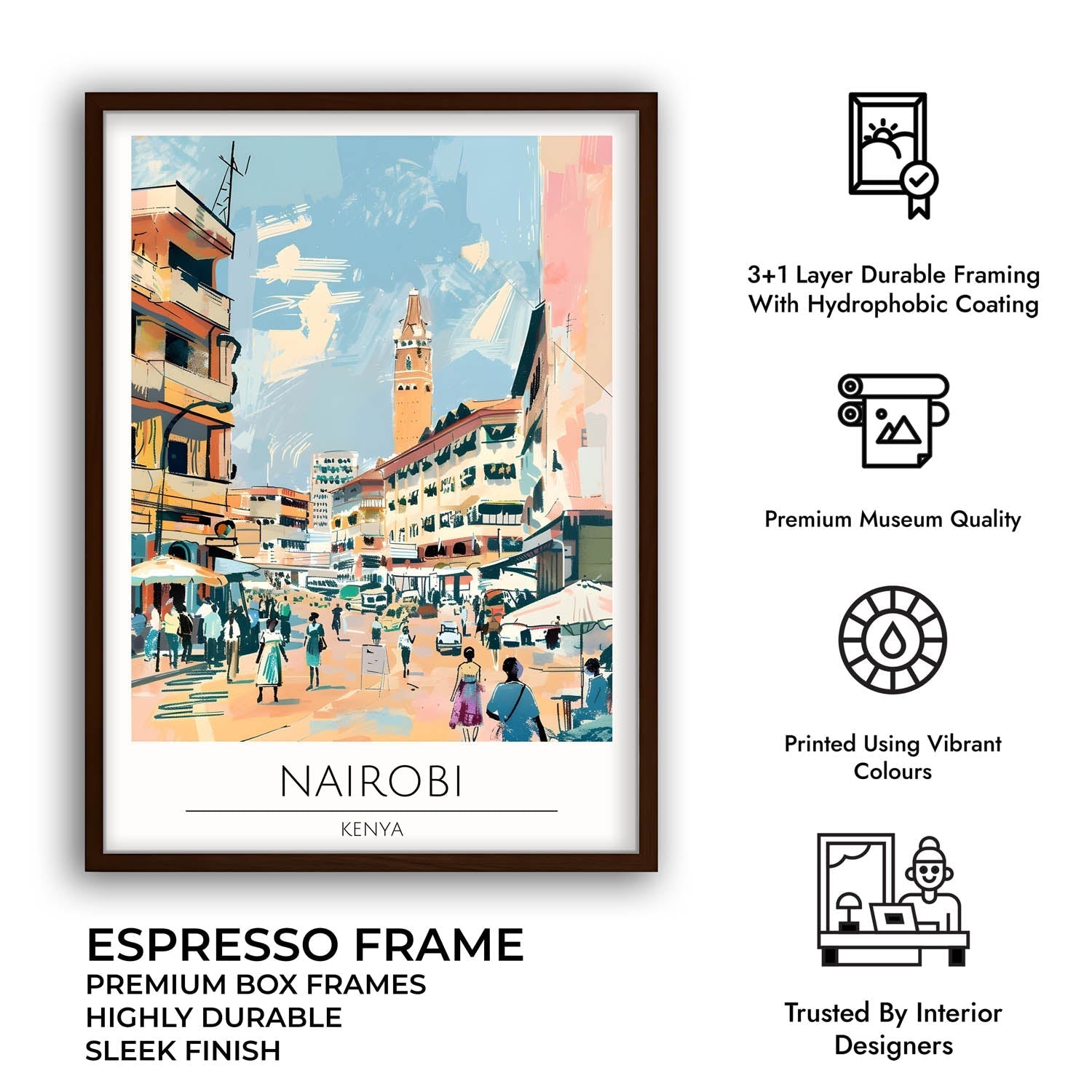 Nairobi - Cities Paintings