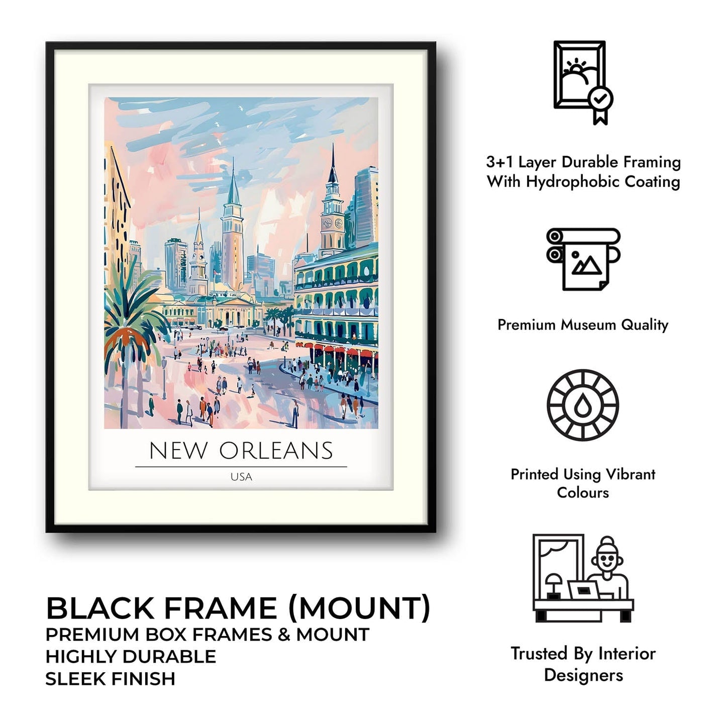 New Orleans - Cities Paintings