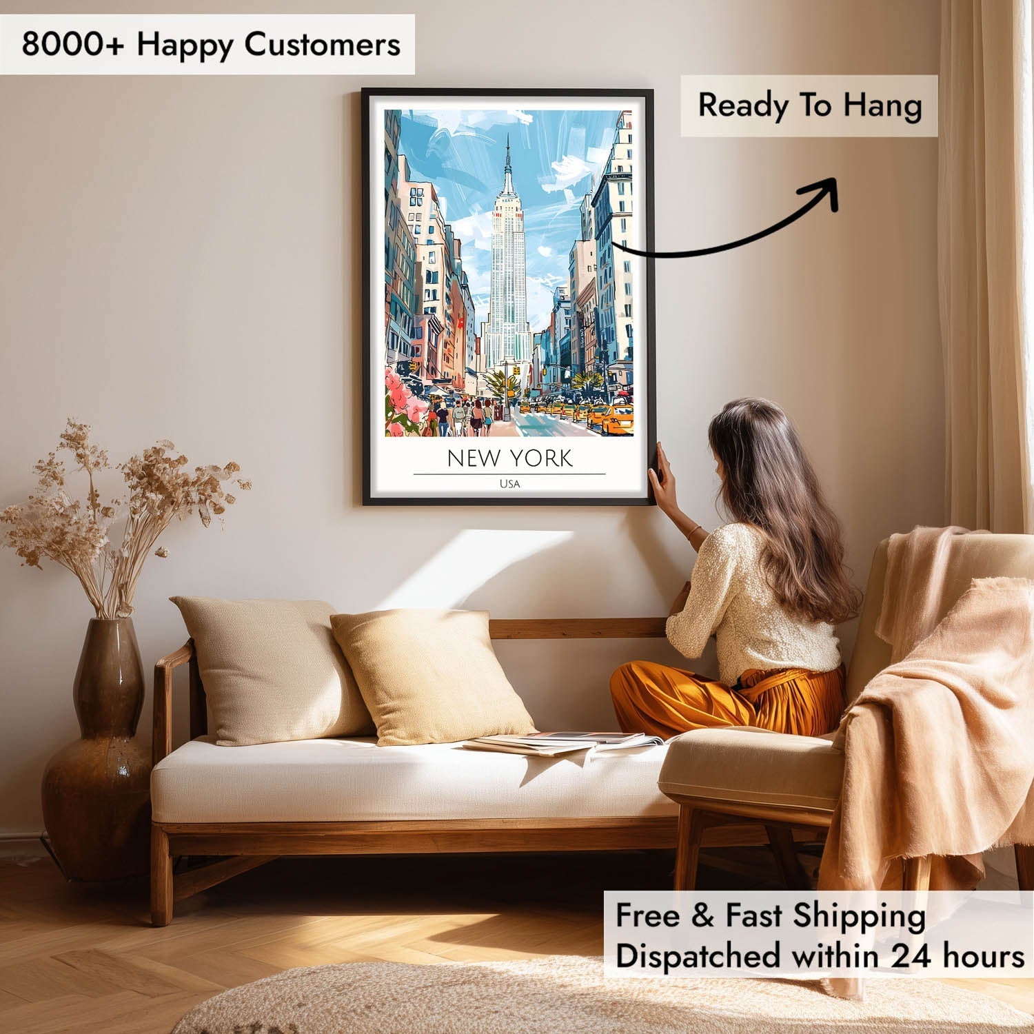 New York - Cities Paintings