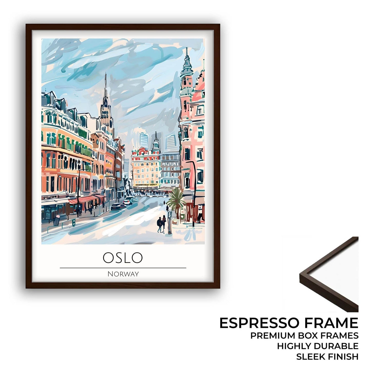 Oslo - Cities Paintings