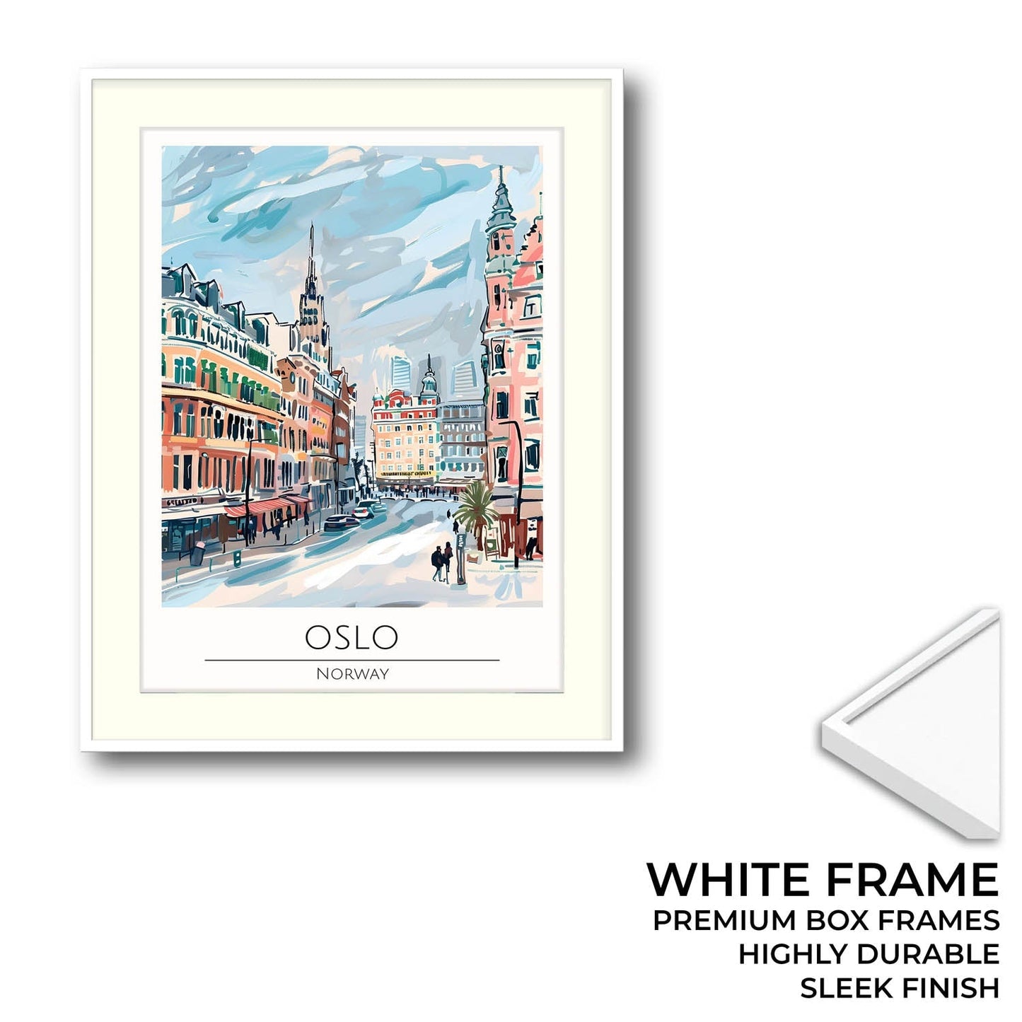 Oslo - Cities Paintings