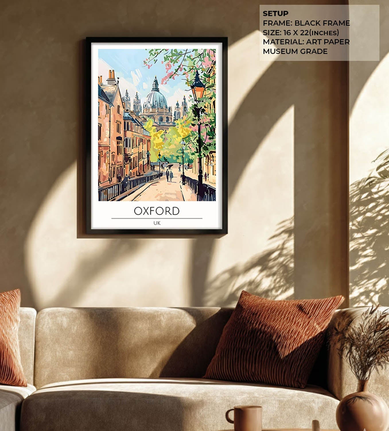 Oxford | United Kingdom - Cities Paintings