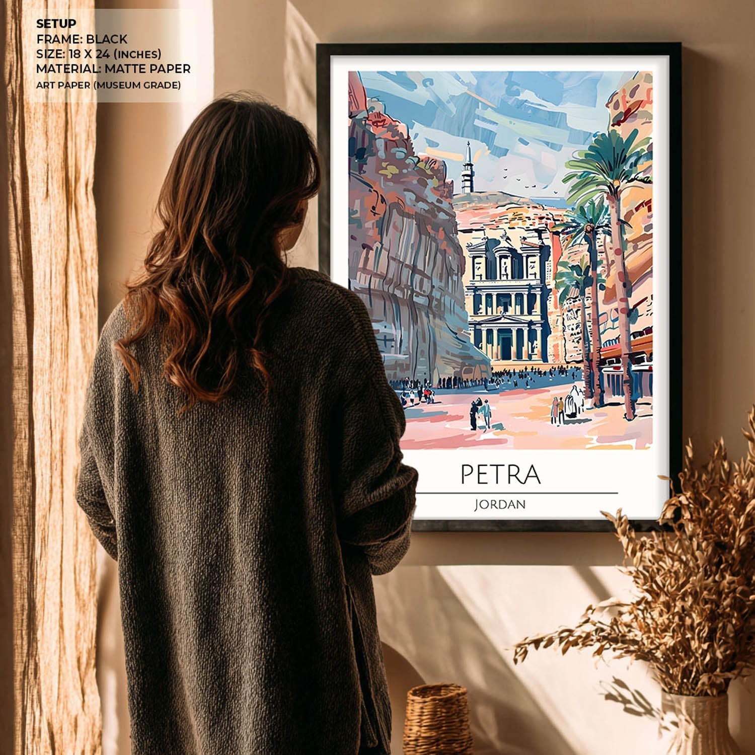 Petra | Jordan - Cities Paintings