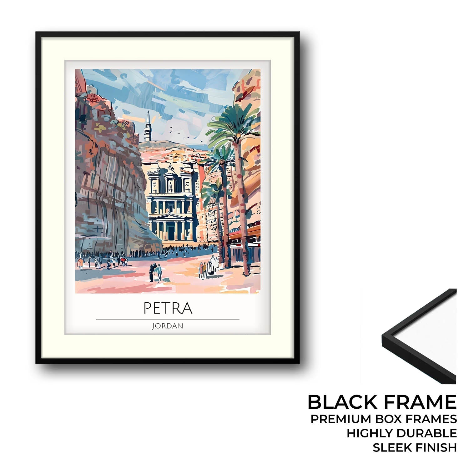 Petra | Jordan - Cities Paintings
