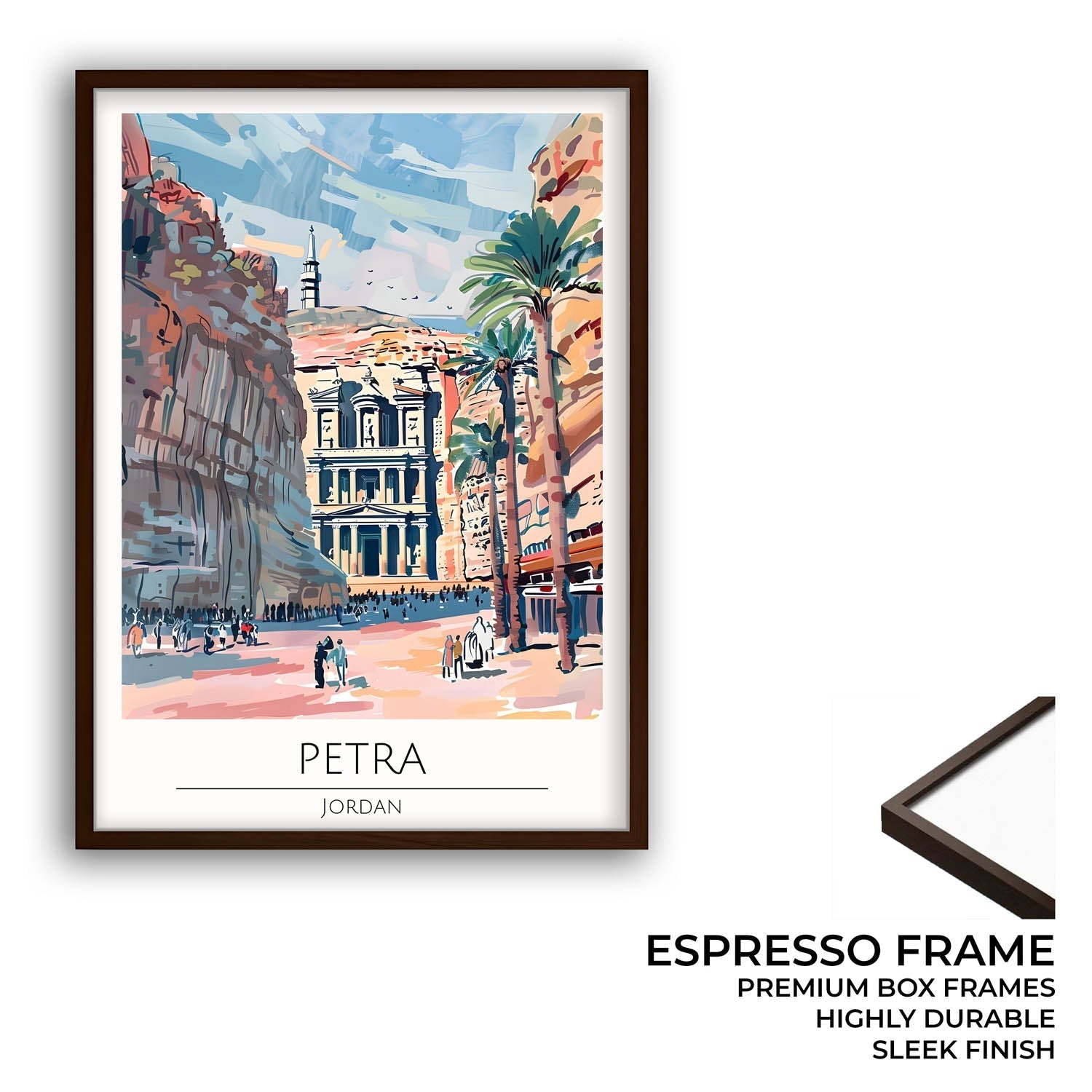 Petra | Jordan - Cities Paintings