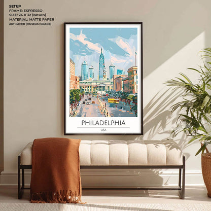 Philadelphia - Cities Paintings