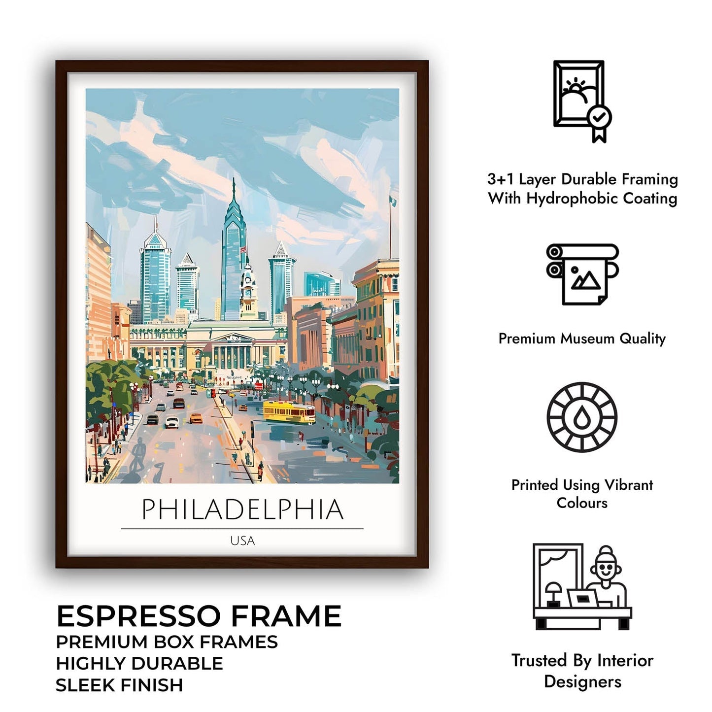 Philadelphia - Cities Paintings