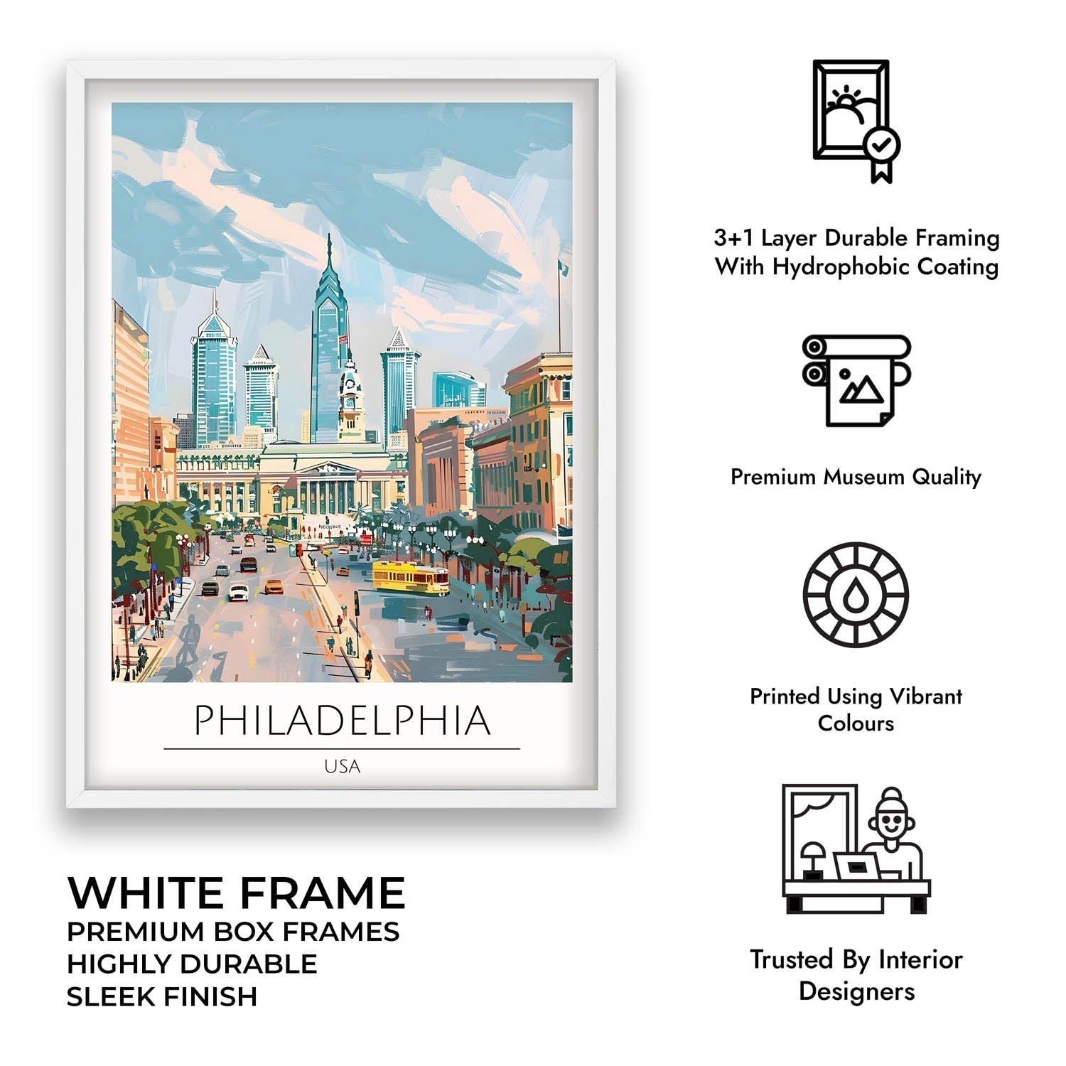 Philadelphia - Cities Paintings