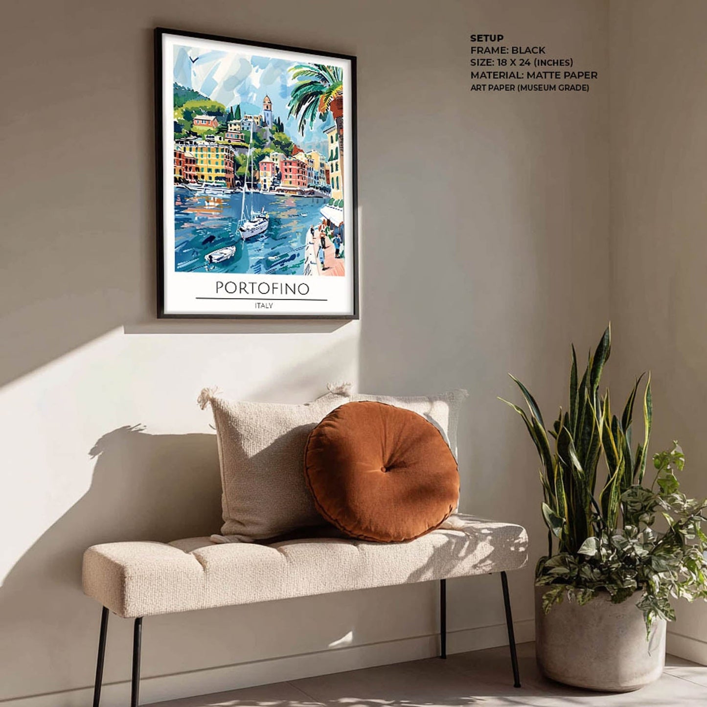 Portofino - Cities Paintings