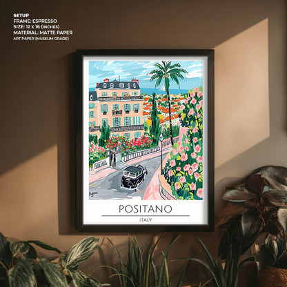 Positano - Cities Paintings