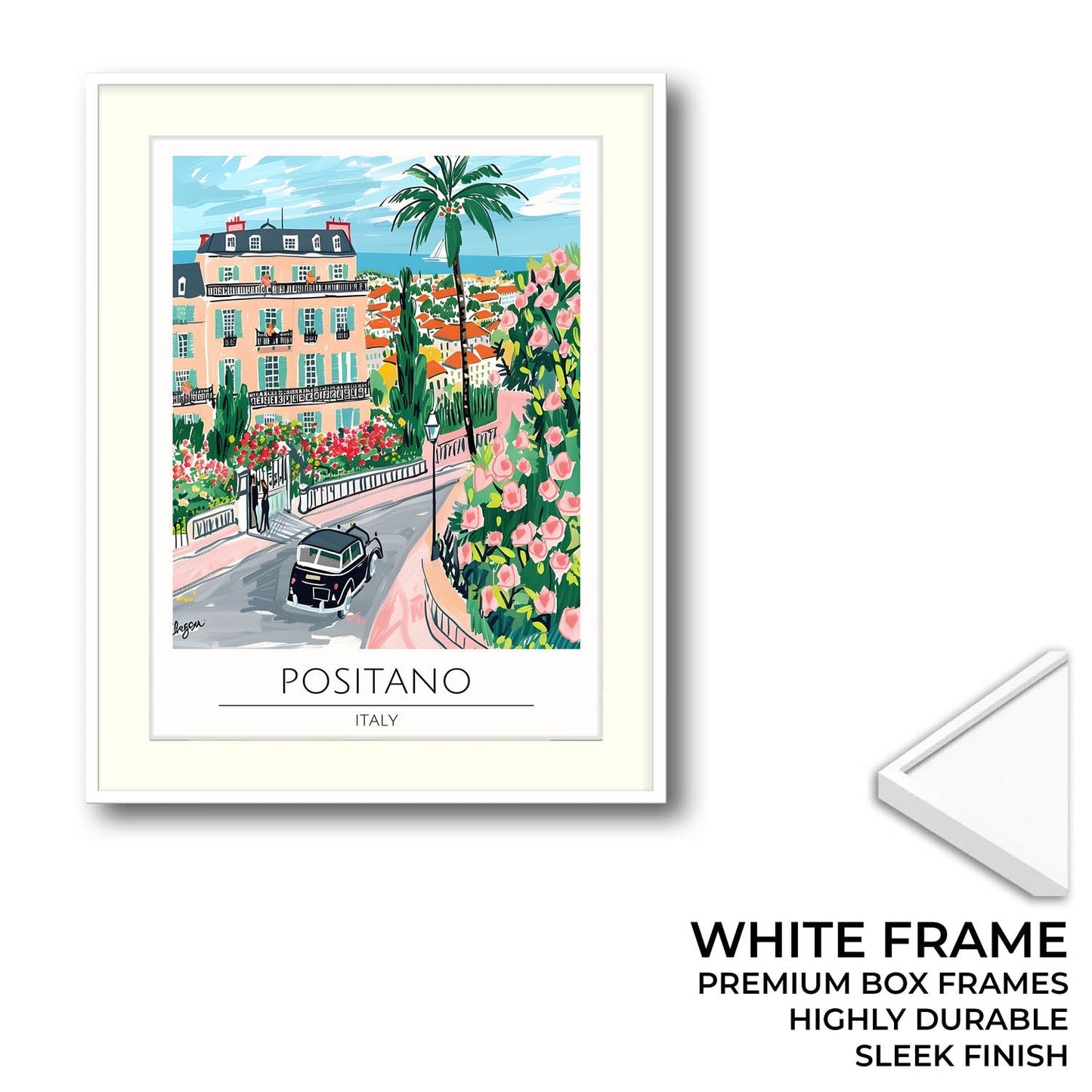 Positano - Cities Paintings