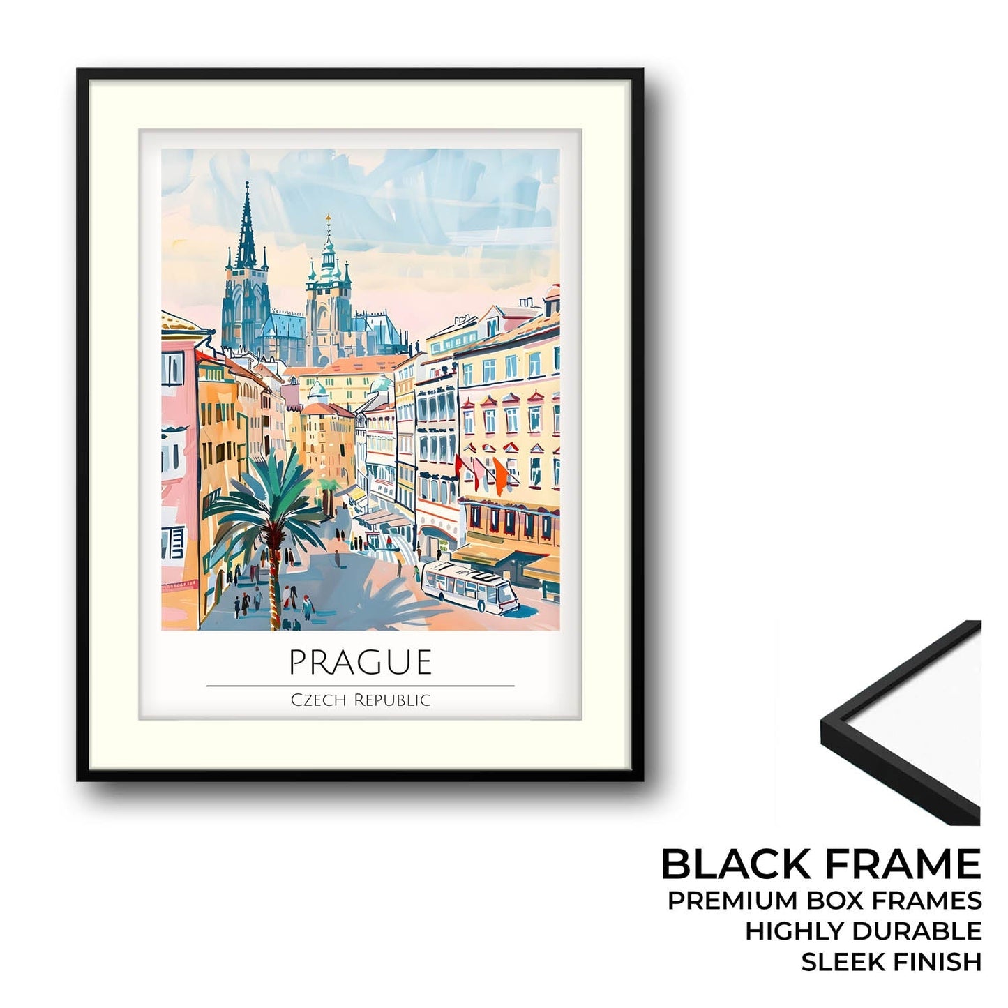 Prague - Cities Paintings