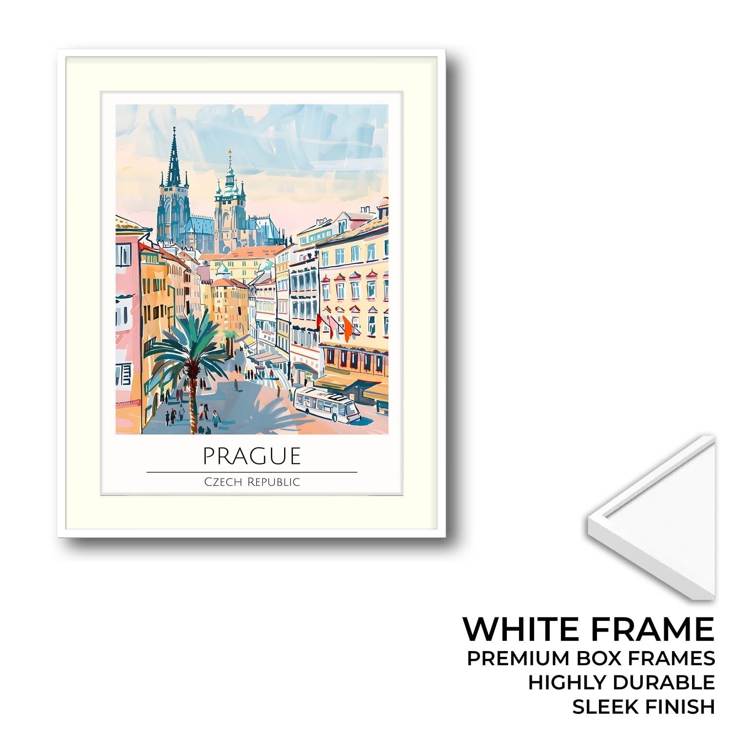 Prague - Cities Paintings