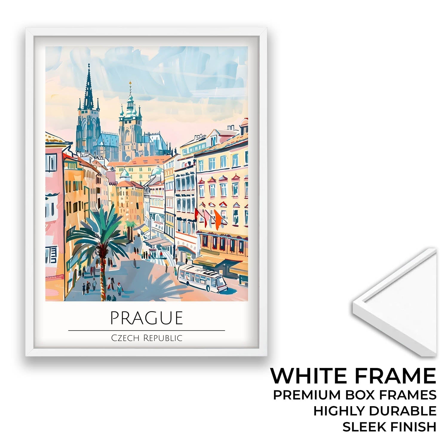 Prague - Cities Paintings