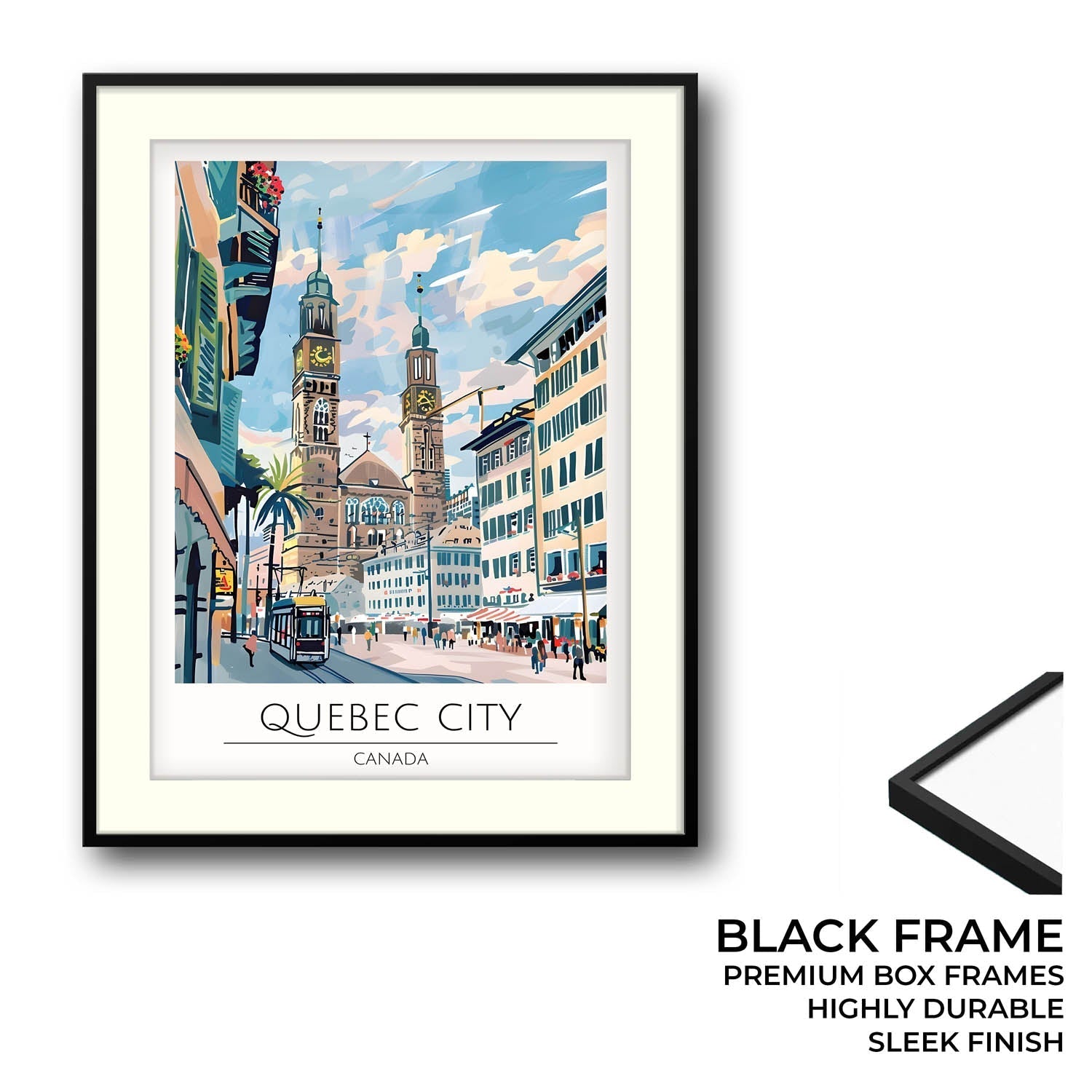 Quebec City - Cities Paintings